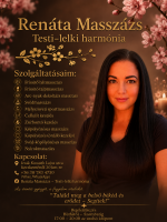 Reni -    cellulit masszázs, fejmasszázs, frissítő-lazító masszázs, izomlazító masszázs, lágy csontkovácsolás, nyirokmasszázs, pihentető masszázs, relaxációs masszázs, sport masszázs, svéd masszázs, talpmasszázs - 