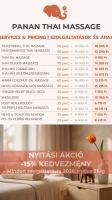 Panan Thai masszázs
