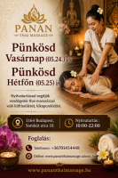 Panan Thai masszázs -      Aromaterápiás masszázs, fejmasszázs, frissítő-lazító masszázs, izomlazító masszázs, négykezes masszázs, szakszerű masszázs, talpmasszázs, thai masszázs, masszázs oktatás,  - XVI. kerület 