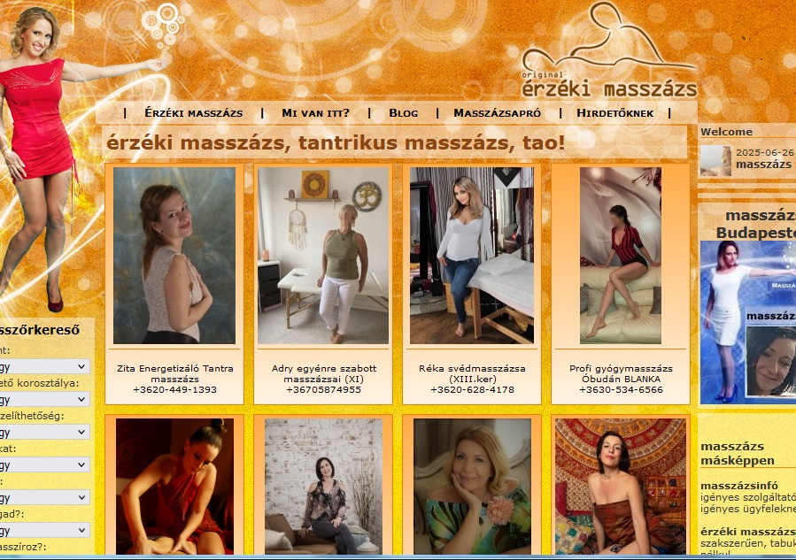 érzéki masszázs Budapesten